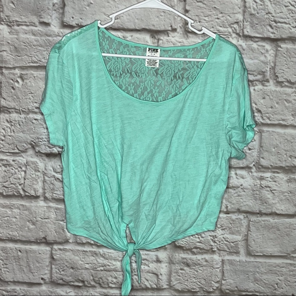 Pink by Victoria's Secret Crop‎ Top Size Small